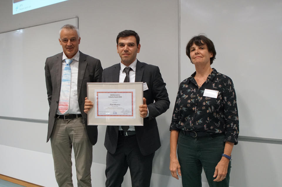 F.l.t.r. Christoph Busch, Fadi Boutros, Claude Bauzou