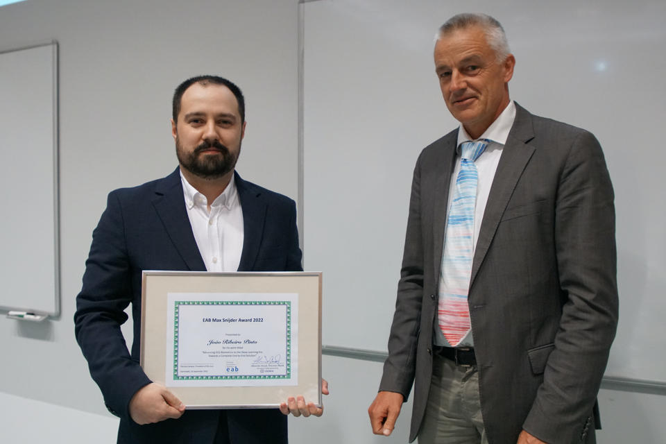 F.l.t.r. João Ribeiro Pinto, Christoph Busch